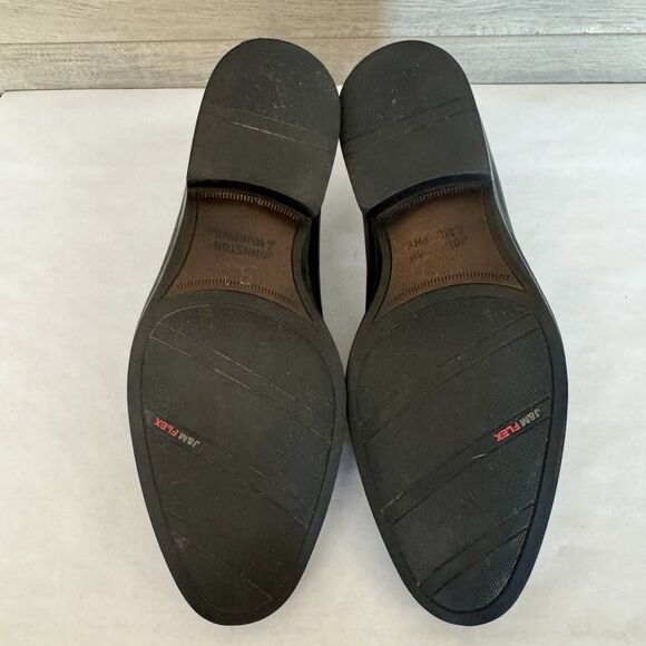 Johnston & Murphy Black‎ Leather Penny Loafer  Men 8.5 M Slip On Casual Preppy main image 8
